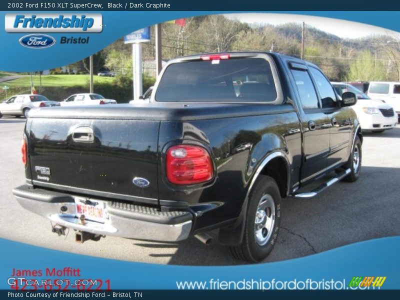 Black / Dark Graphite 2002 Ford F150 XLT SuperCrew
