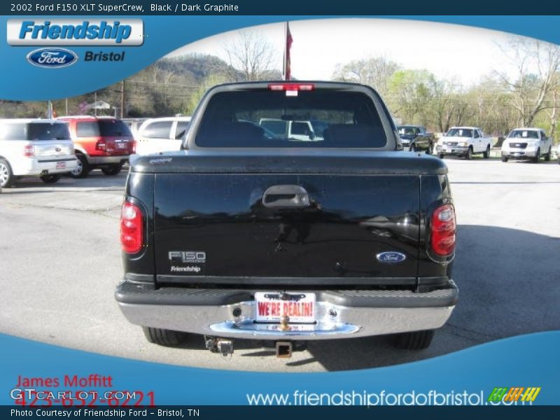 Black / Dark Graphite 2002 Ford F150 XLT SuperCrew