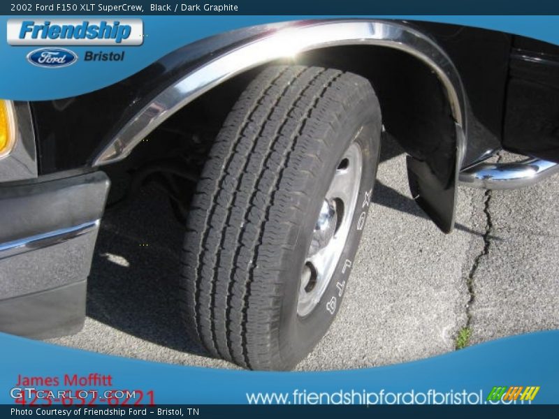 Black / Dark Graphite 2002 Ford F150 XLT SuperCrew