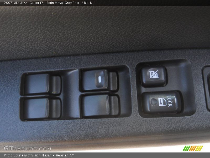 Satin Mesai Gray Pearl / Black 2007 Mitsubishi Galant ES
