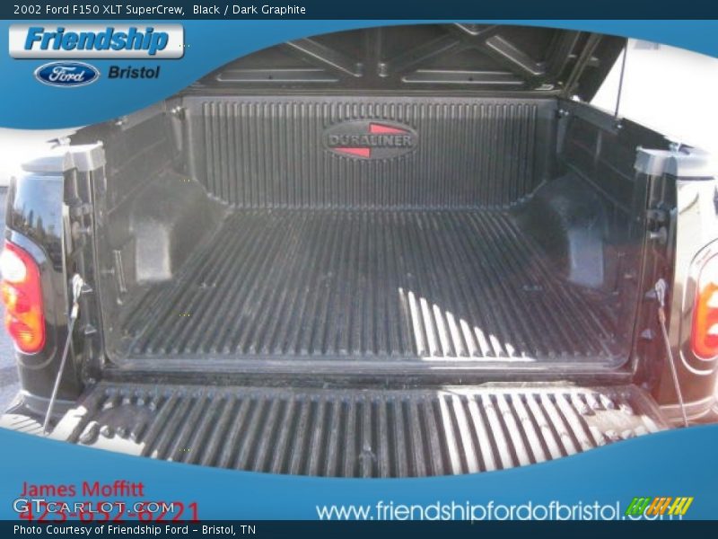 Black / Dark Graphite 2002 Ford F150 XLT SuperCrew
