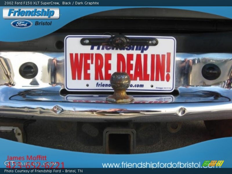 Black / Dark Graphite 2002 Ford F150 XLT SuperCrew