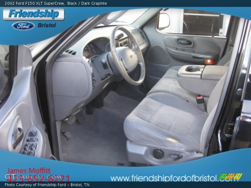 Black / Dark Graphite 2002 Ford F150 XLT SuperCrew