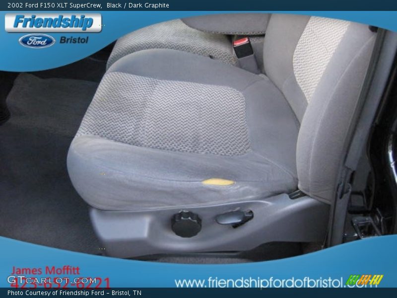 Black / Dark Graphite 2002 Ford F150 XLT SuperCrew