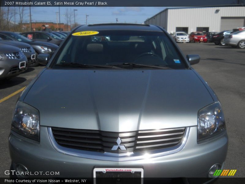 Satin Mesai Gray Pearl / Black 2007 Mitsubishi Galant ES