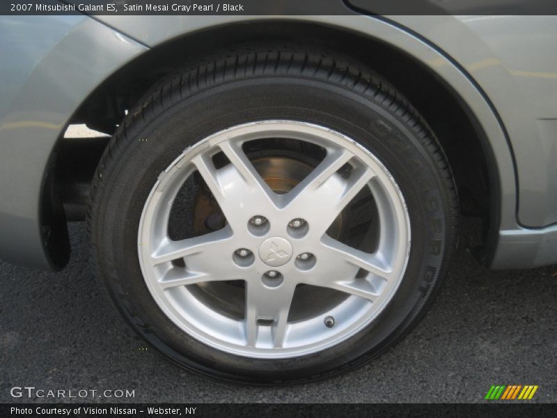 Satin Mesai Gray Pearl / Black 2007 Mitsubishi Galant ES
