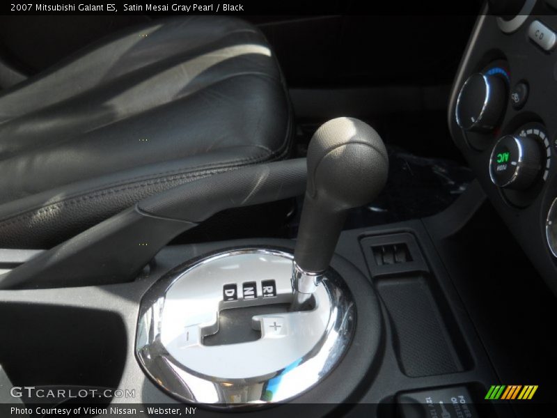 Satin Mesai Gray Pearl / Black 2007 Mitsubishi Galant ES
