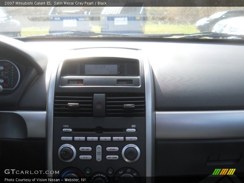 Satin Mesai Gray Pearl / Black 2007 Mitsubishi Galant ES