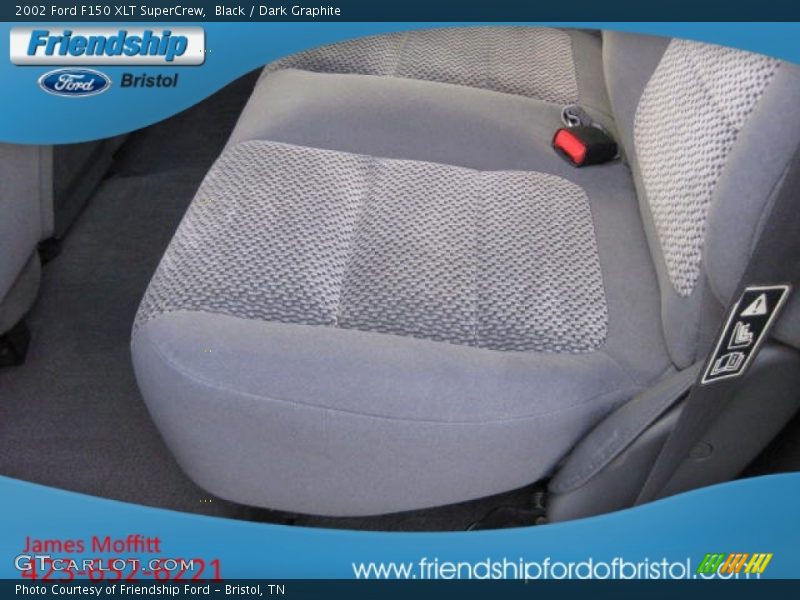 Black / Dark Graphite 2002 Ford F150 XLT SuperCrew