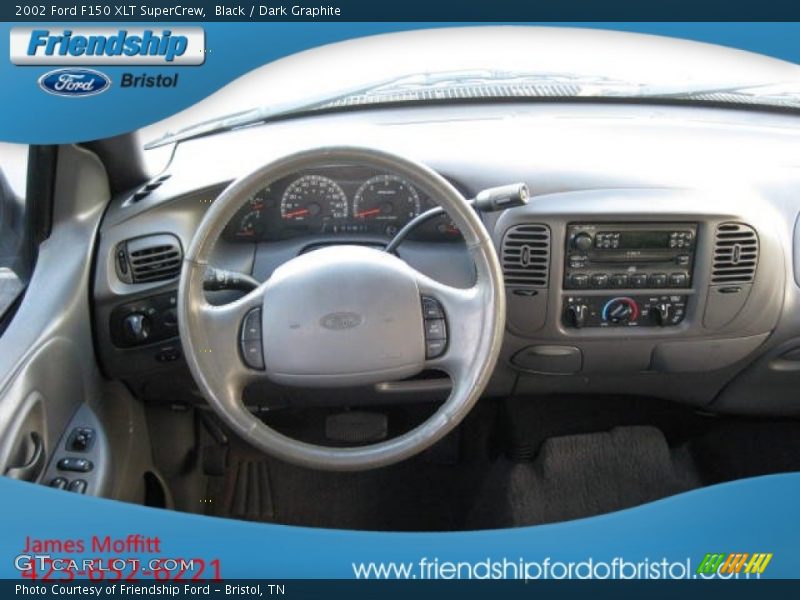 Black / Dark Graphite 2002 Ford F150 XLT SuperCrew