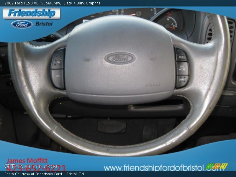 Black / Dark Graphite 2002 Ford F150 XLT SuperCrew