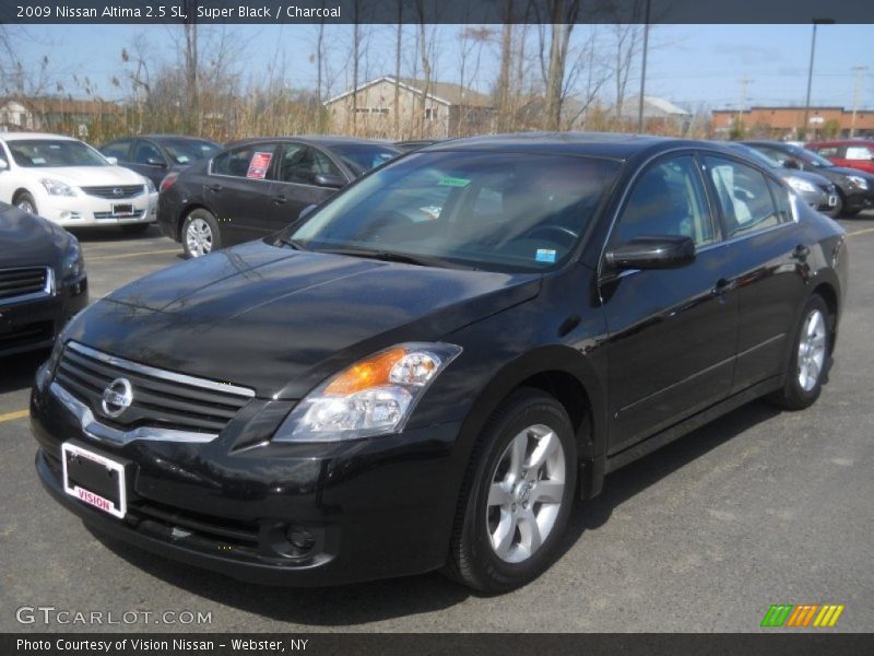 Super Black / Charcoal 2009 Nissan Altima 2.5 SL