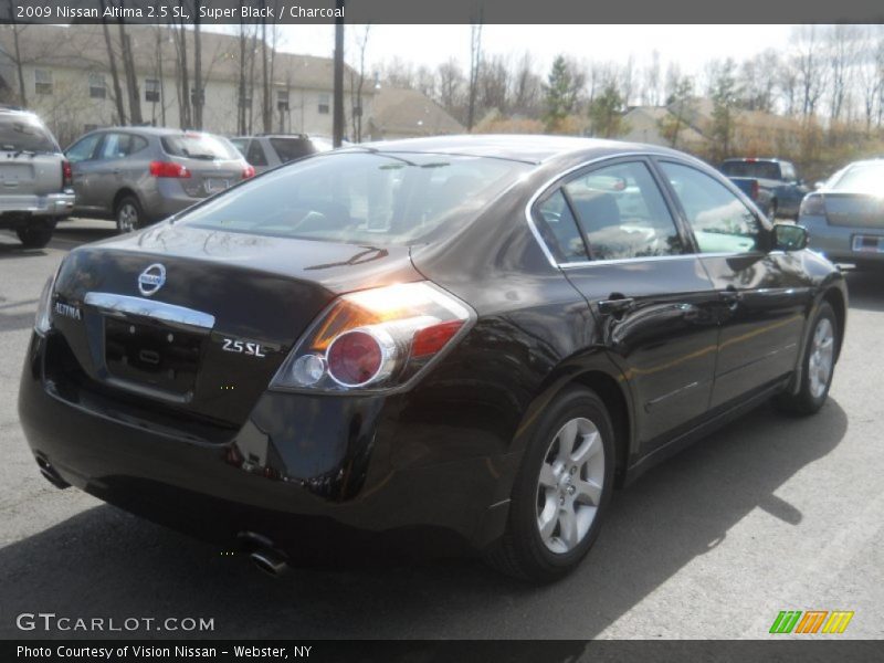 Super Black / Charcoal 2009 Nissan Altima 2.5 SL