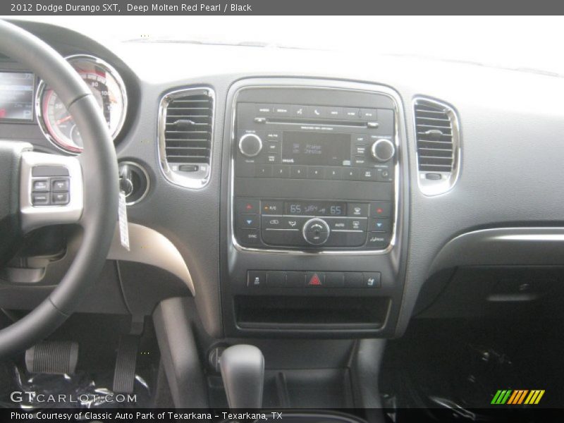 Deep Molten Red Pearl / Black 2012 Dodge Durango SXT