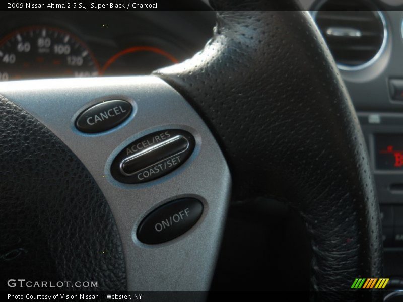 Super Black / Charcoal 2009 Nissan Altima 2.5 SL