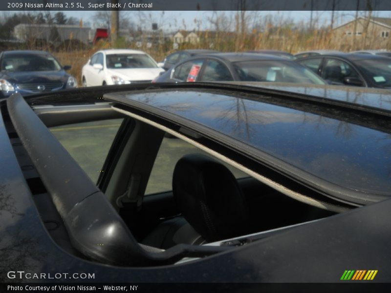 Super Black / Charcoal 2009 Nissan Altima 2.5 SL