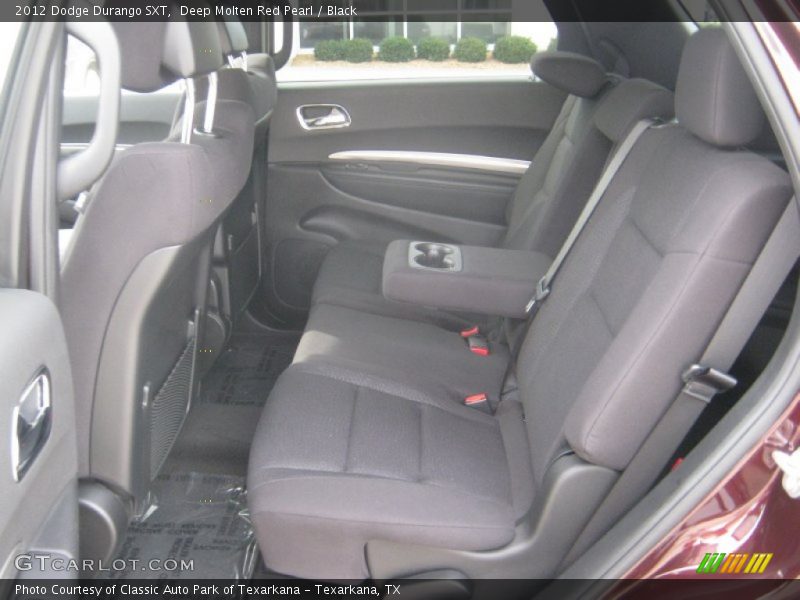 Deep Molten Red Pearl / Black 2012 Dodge Durango SXT