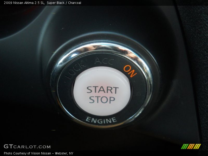 Super Black / Charcoal 2009 Nissan Altima 2.5 SL