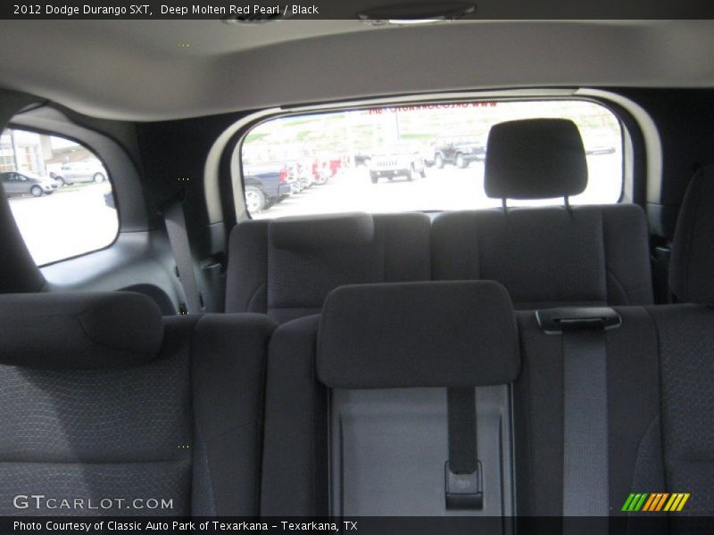 Deep Molten Red Pearl / Black 2012 Dodge Durango SXT