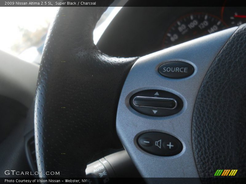 Super Black / Charcoal 2009 Nissan Altima 2.5 SL