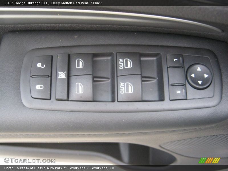Deep Molten Red Pearl / Black 2012 Dodge Durango SXT