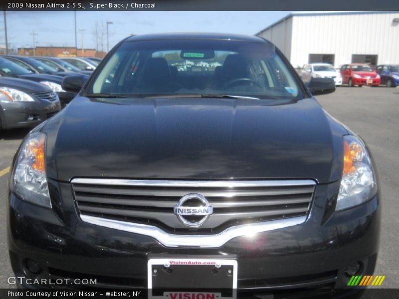 Super Black / Charcoal 2009 Nissan Altima 2.5 SL