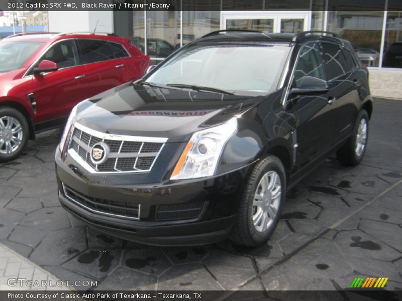 Black Raven / Titanium/Ebony 2012 Cadillac SRX FWD