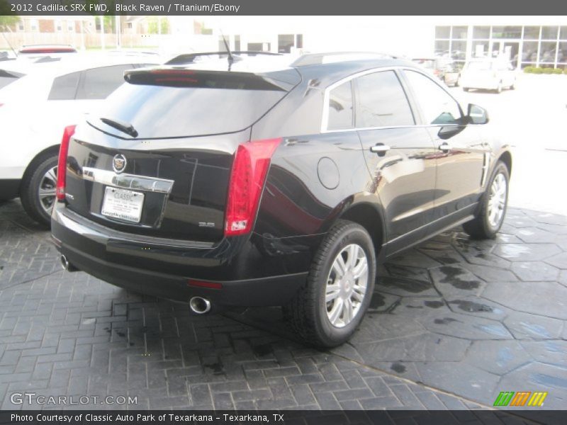Black Raven / Titanium/Ebony 2012 Cadillac SRX FWD