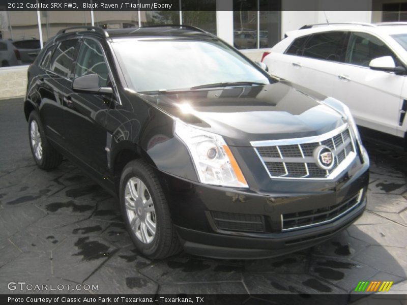 Black Raven / Titanium/Ebony 2012 Cadillac SRX FWD