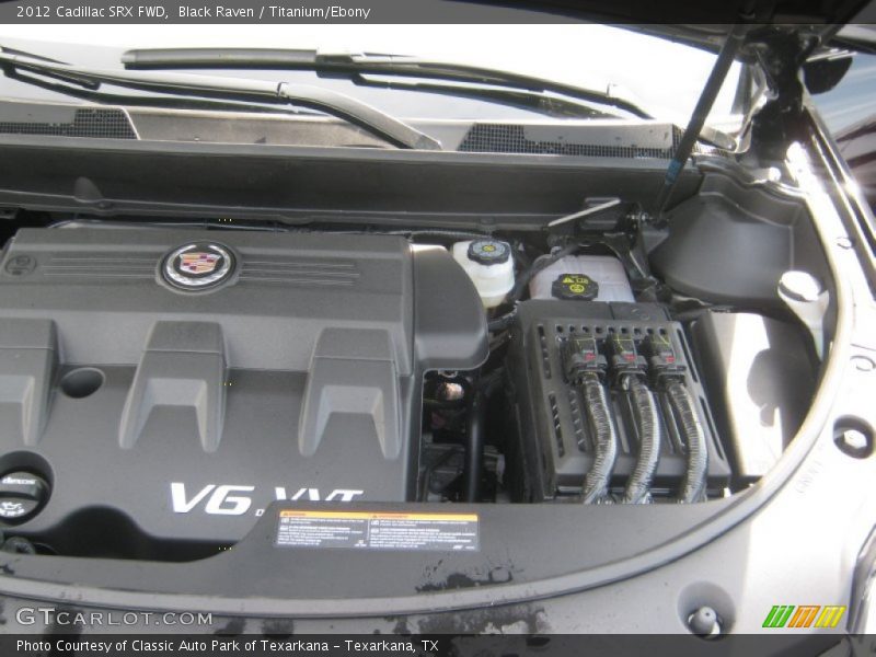 Black Raven / Titanium/Ebony 2012 Cadillac SRX FWD