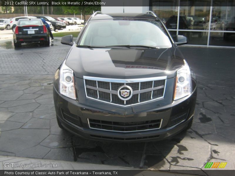 Black Ice Metallic / Shale/Ebony 2012 Cadillac SRX Luxury