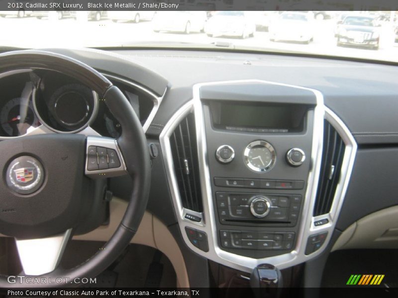 Black Ice Metallic / Shale/Ebony 2012 Cadillac SRX Luxury