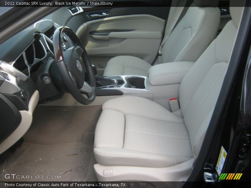 Black Ice Metallic / Shale/Ebony 2012 Cadillac SRX Luxury