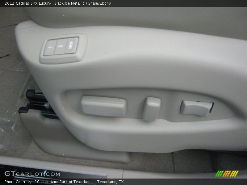 Black Ice Metallic / Shale/Ebony 2012 Cadillac SRX Luxury