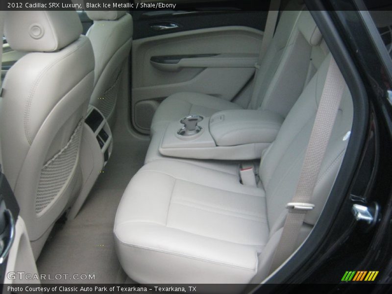 Black Ice Metallic / Shale/Ebony 2012 Cadillac SRX Luxury
