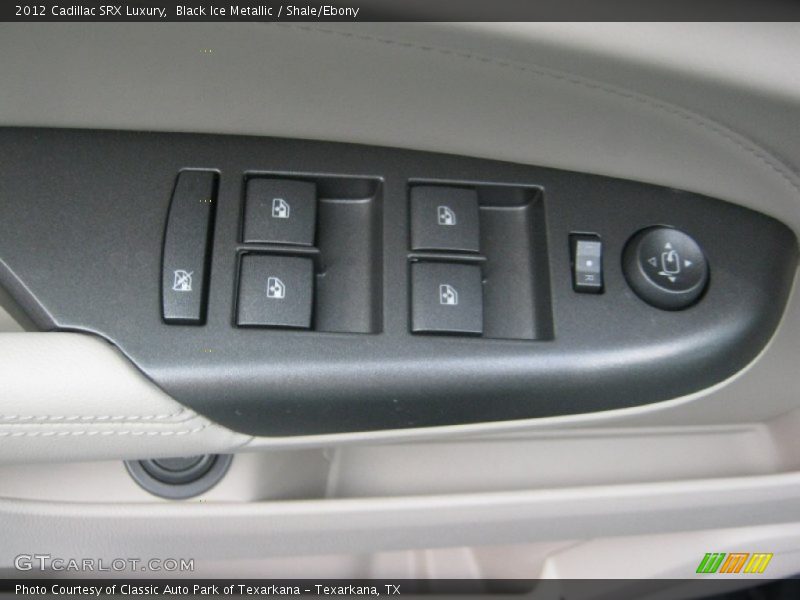 Black Ice Metallic / Shale/Ebony 2012 Cadillac SRX Luxury