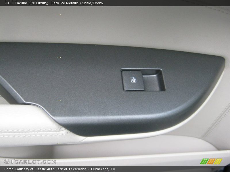 Black Ice Metallic / Shale/Ebony 2012 Cadillac SRX Luxury