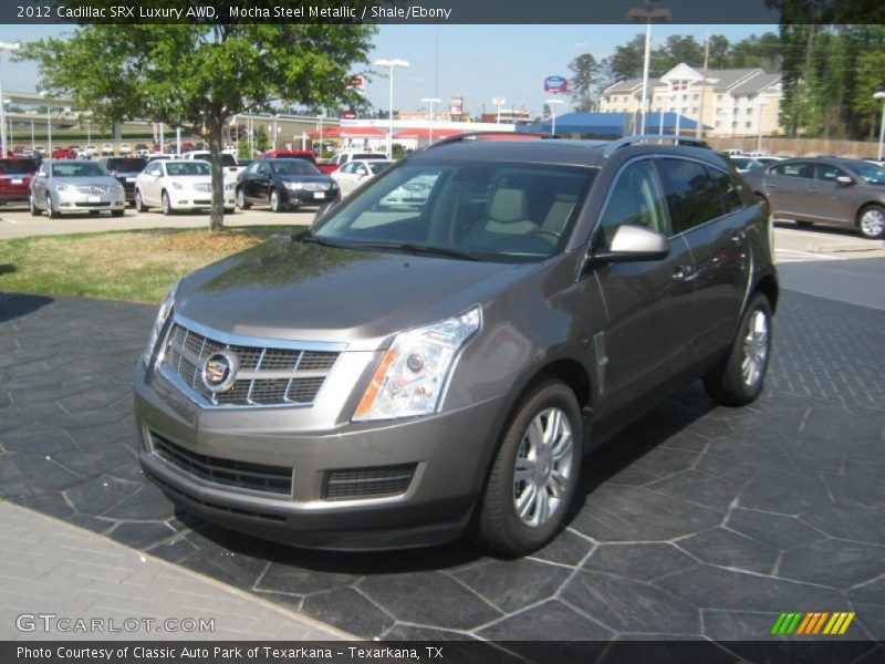 Mocha Steel Metallic / Shale/Ebony 2012 Cadillac SRX Luxury AWD