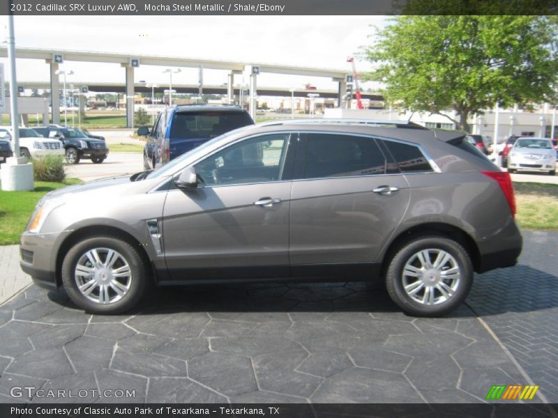 Mocha Steel Metallic / Shale/Ebony 2012 Cadillac SRX Luxury AWD