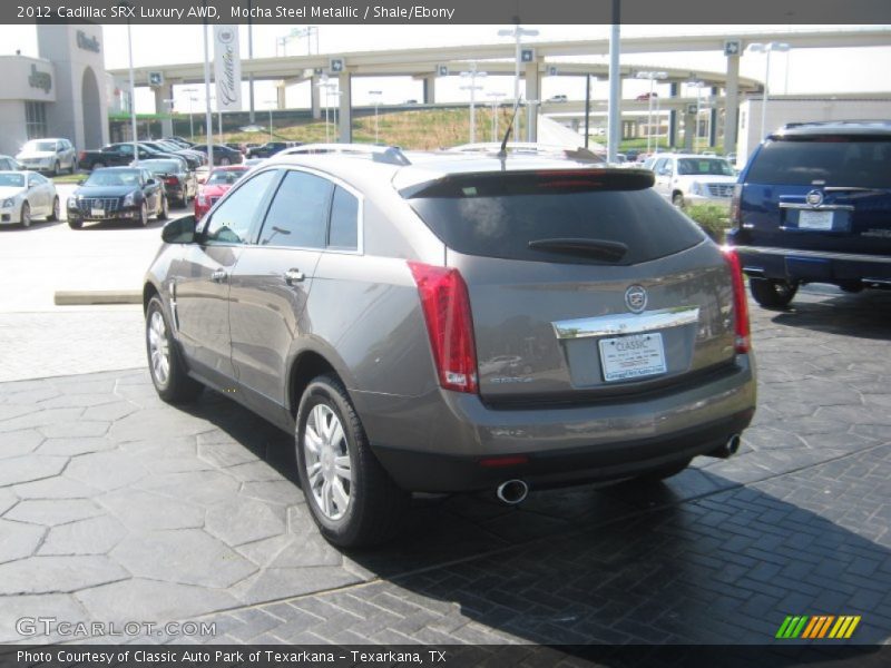 Mocha Steel Metallic / Shale/Ebony 2012 Cadillac SRX Luxury AWD