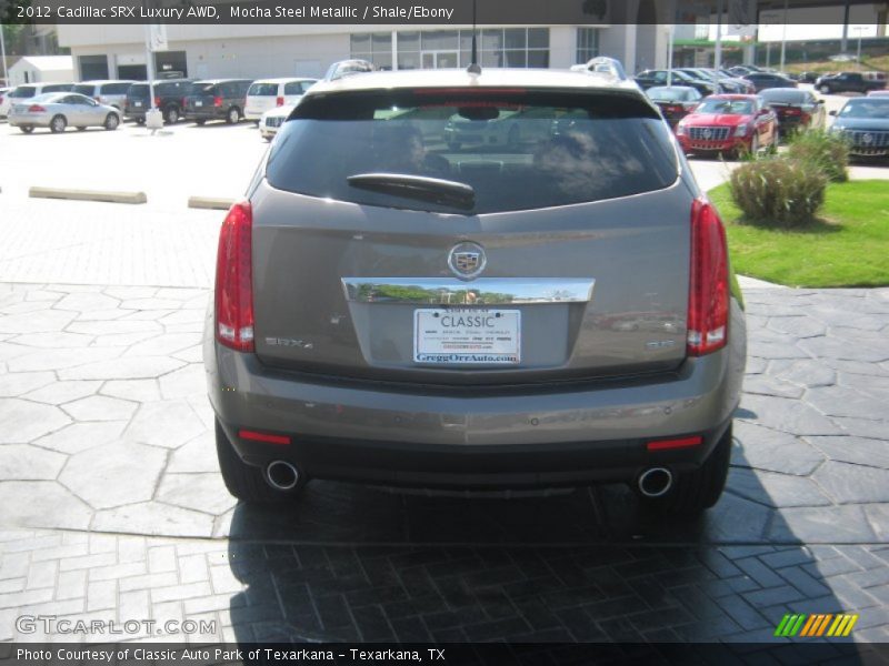 Mocha Steel Metallic / Shale/Ebony 2012 Cadillac SRX Luxury AWD