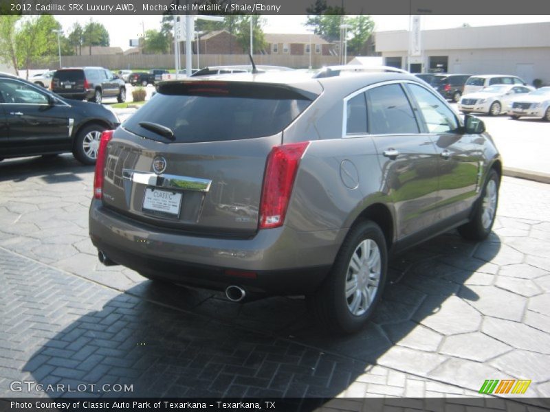 Mocha Steel Metallic / Shale/Ebony 2012 Cadillac SRX Luxury AWD