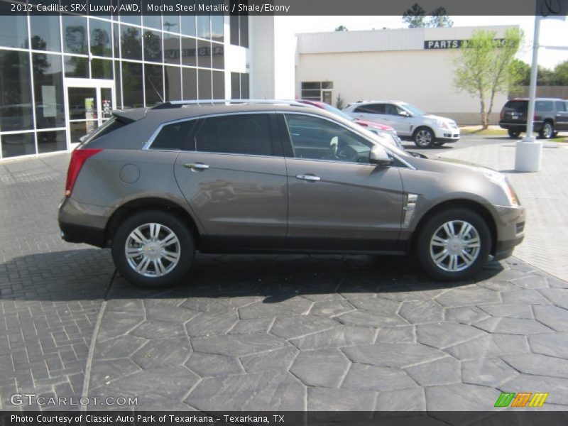 Mocha Steel Metallic / Shale/Ebony 2012 Cadillac SRX Luxury AWD