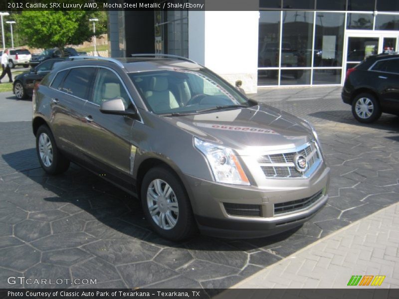 Mocha Steel Metallic / Shale/Ebony 2012 Cadillac SRX Luxury AWD