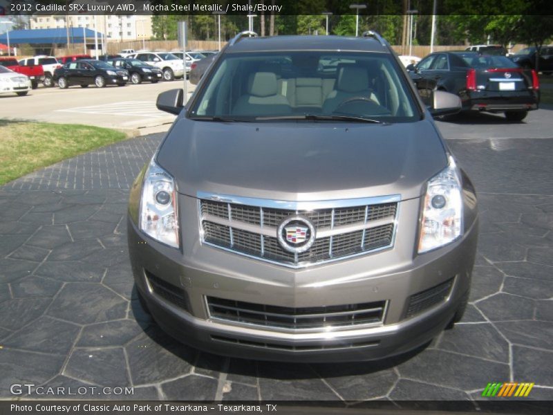 Mocha Steel Metallic / Shale/Ebony 2012 Cadillac SRX Luxury AWD