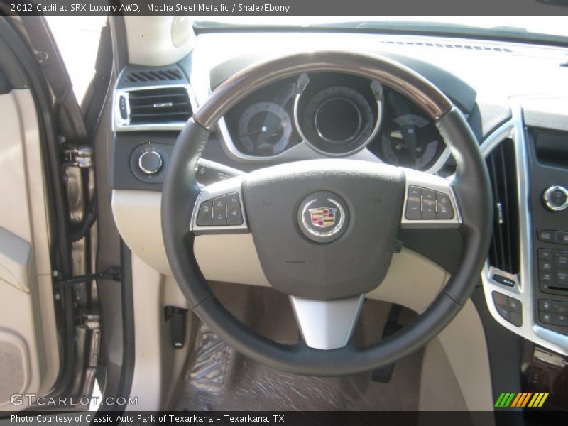 Mocha Steel Metallic / Shale/Ebony 2012 Cadillac SRX Luxury AWD