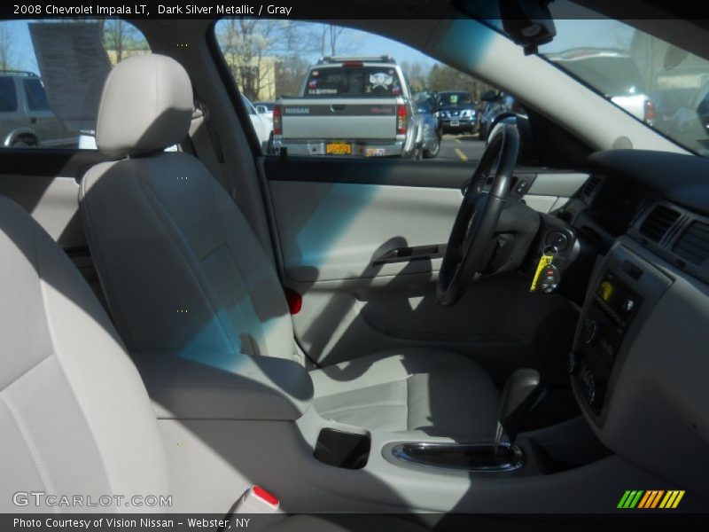 Dark Silver Metallic / Gray 2008 Chevrolet Impala LT