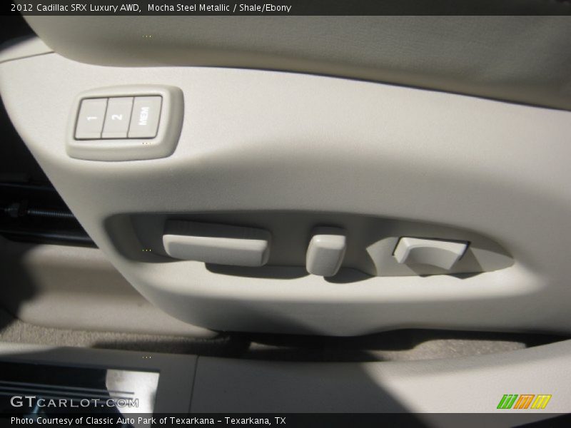 Mocha Steel Metallic / Shale/Ebony 2012 Cadillac SRX Luxury AWD