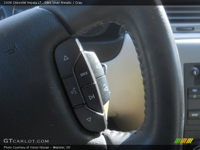 Dark Silver Metallic / Gray 2008 Chevrolet Impala LT