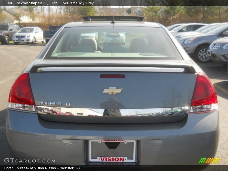 Dark Silver Metallic / Gray 2008 Chevrolet Impala LT